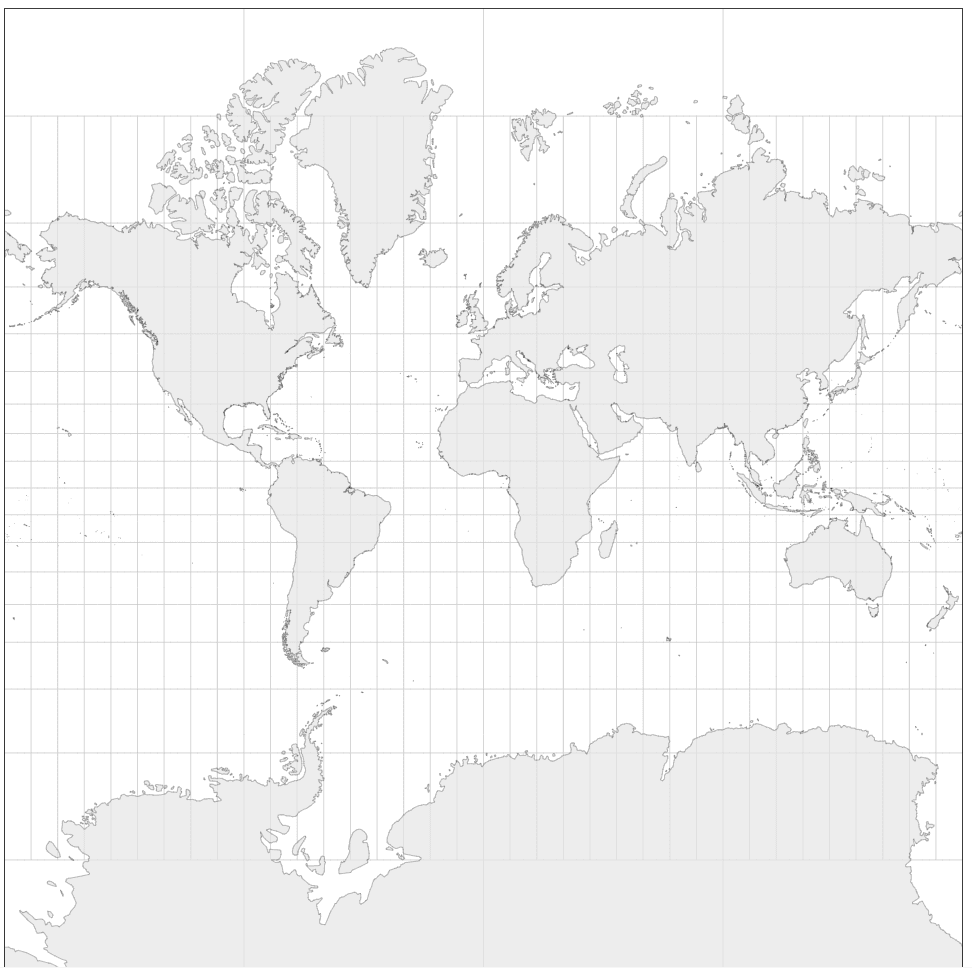 Most Accurate True Size World Map - SKY